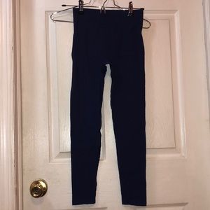 Leggins, size medium girls.cobalt blue